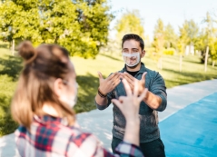 deaf friendly mask image