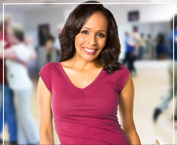 woman join the dance image