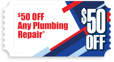 $50 off any plumbing repair coupon