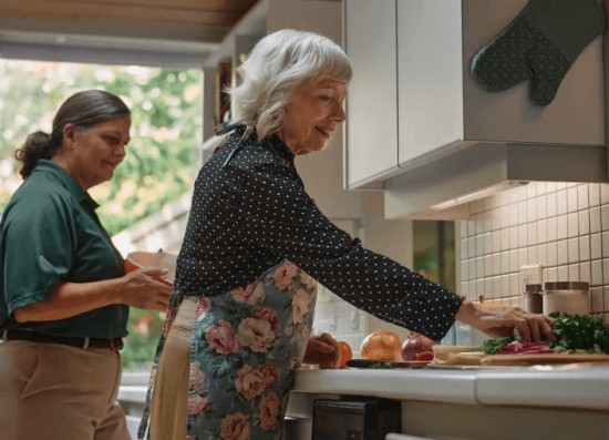 Home care for aging adults