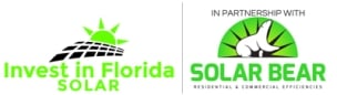 invest in fl solar-solar bear logo