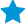 Blue star icon