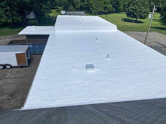 New commercial roof