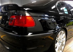 Exterior of freshly detailed and clean vehicle