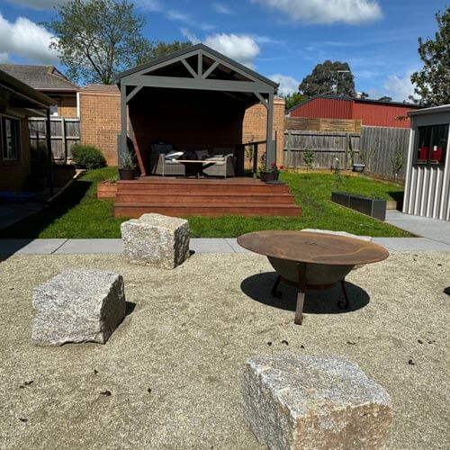 Bakery employee and customer