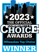 2023 | The Official Community's Choice Awards | Milwaukee Top Choice | Winner logo