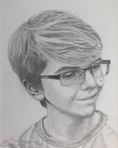 Portrait of a young boy