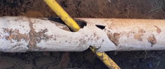 broken pipe image