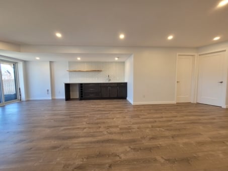Finished basement