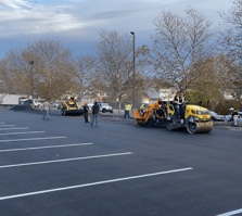 corporate parking lot image