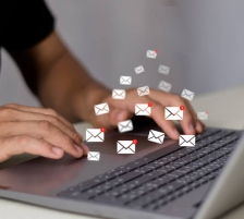 business man email image