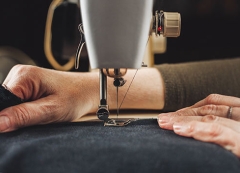 Person sewing