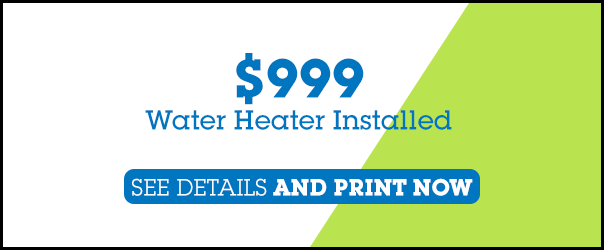 water heater installation coupon