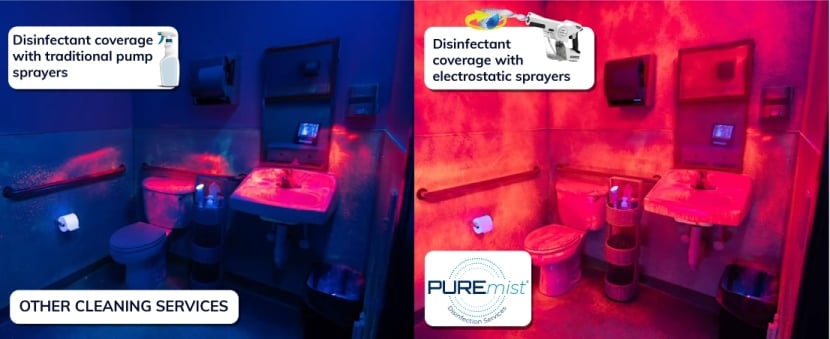 Comparison Photo of Maid Brigade and competitor