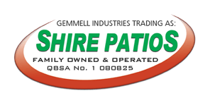 Gemmell Industries Trading As: Shire Patios | Family Owned & Operated | QBSA No. 1 080825
