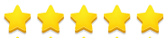 Five Star Rating Icon
