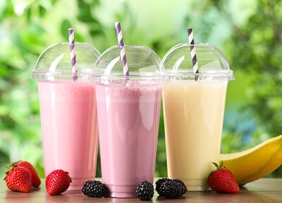 Three smoothies