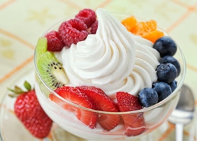 yoghurt with fruit