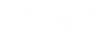 Endure painting white logo