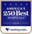 Healthgrades America's 250 Best Hospitals 2024 logo