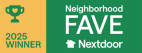 2025 Winner Neighborhood Fave Nextdoor logo