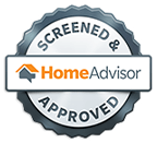 HomeAdvisor Screened & Approved logo