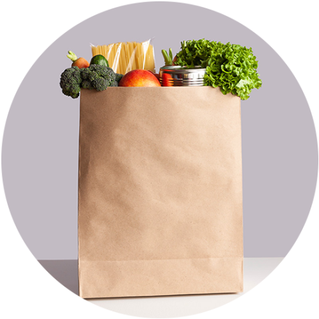 Photo of a grocery bag