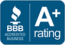 BBB Accredited Business | A+ Rating | icon
