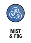 Water treatment - Pool heating - Plumbing - Patio heating - Mist & fog service icons