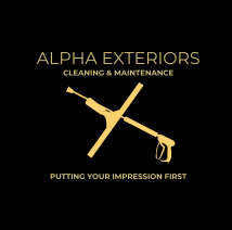 Alpha Exteriors Cleaning & Maintenance | Putting Your Impression First logo