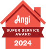 Angi Super Service Award 2024 logo