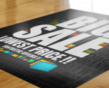 Floor graphic printing