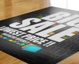 Floor graphic printing