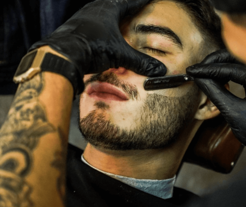 recorte de barba