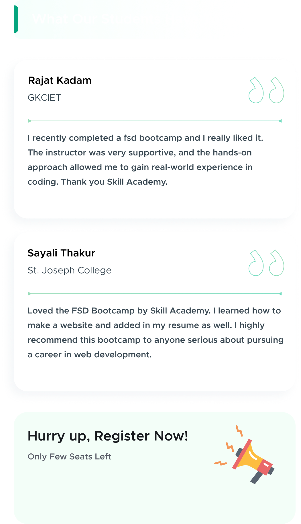 SkillAcademy Full Stack Development Bootcamp skillacademy-full-stack-development-bootcamp