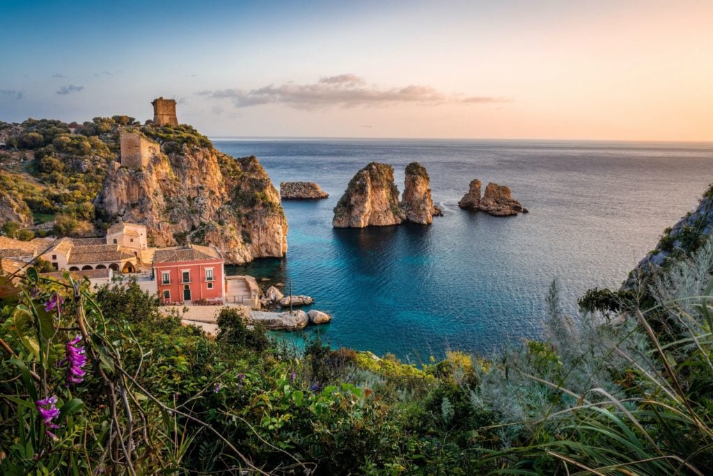 Sicily coastline