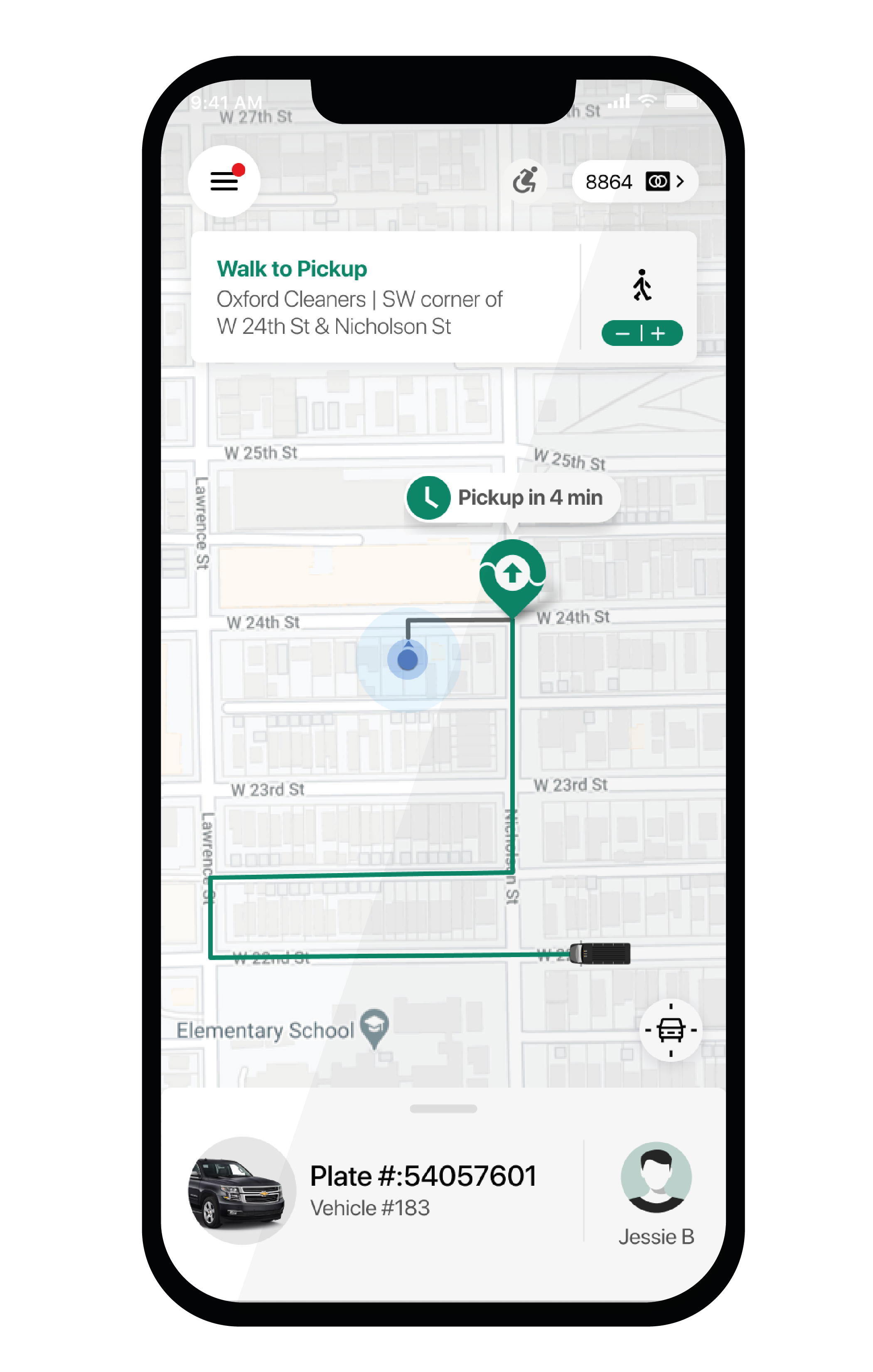 The Buc OnDemand Rideshare in Buckhead