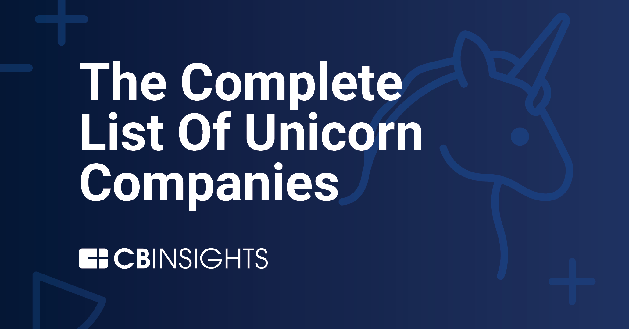 The Complete List Of Unicorn Companies