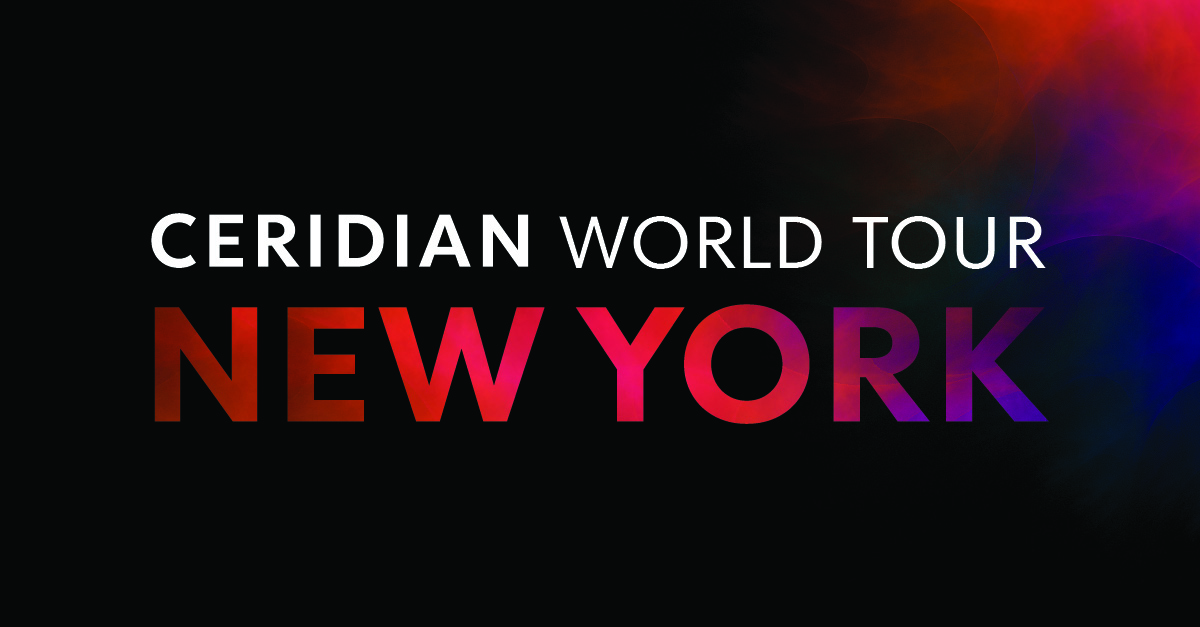 Ceridian World Tour | HR Conference | Las Vegas | New York