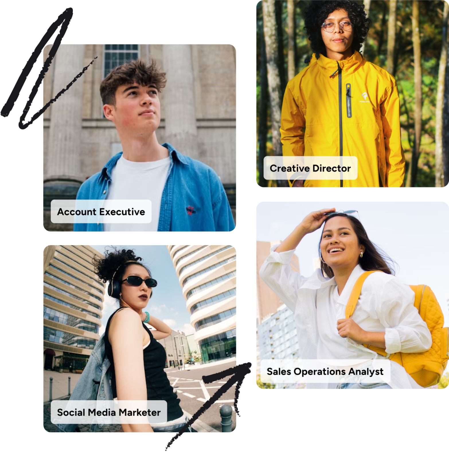 student collage image