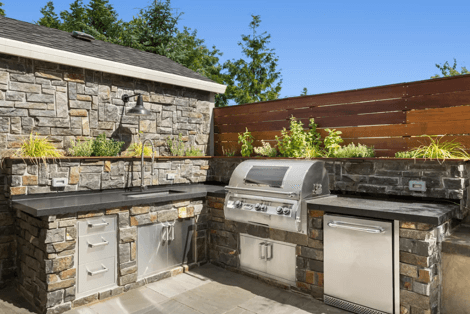Outdoor Kitchen Installation