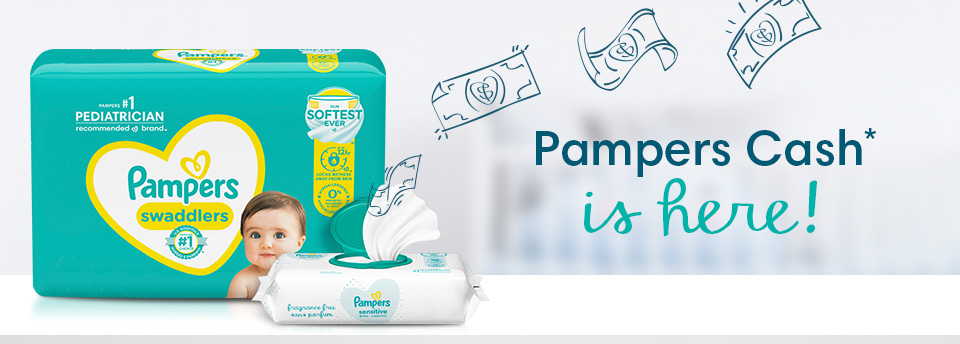 Pampers Cash* is here!