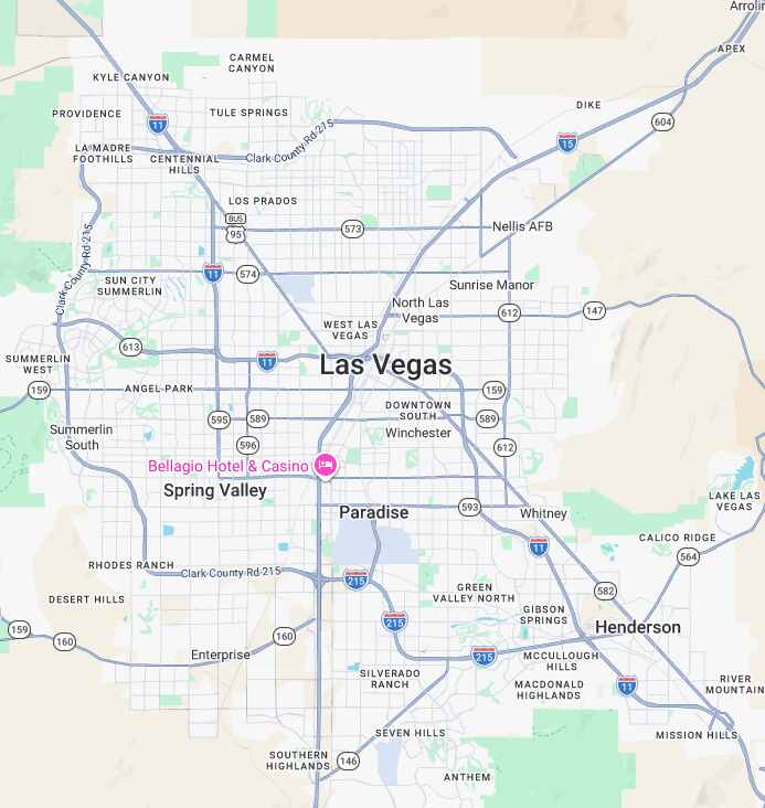 las vegas tinting map