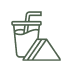 Benefit three icon