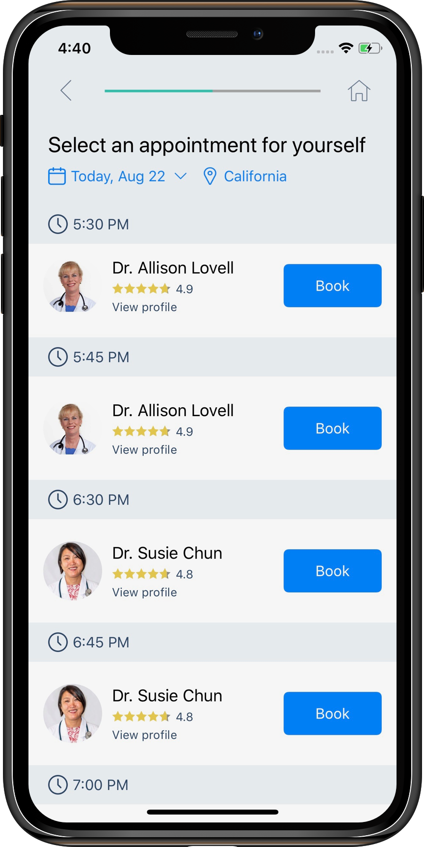 Get urgent care online now