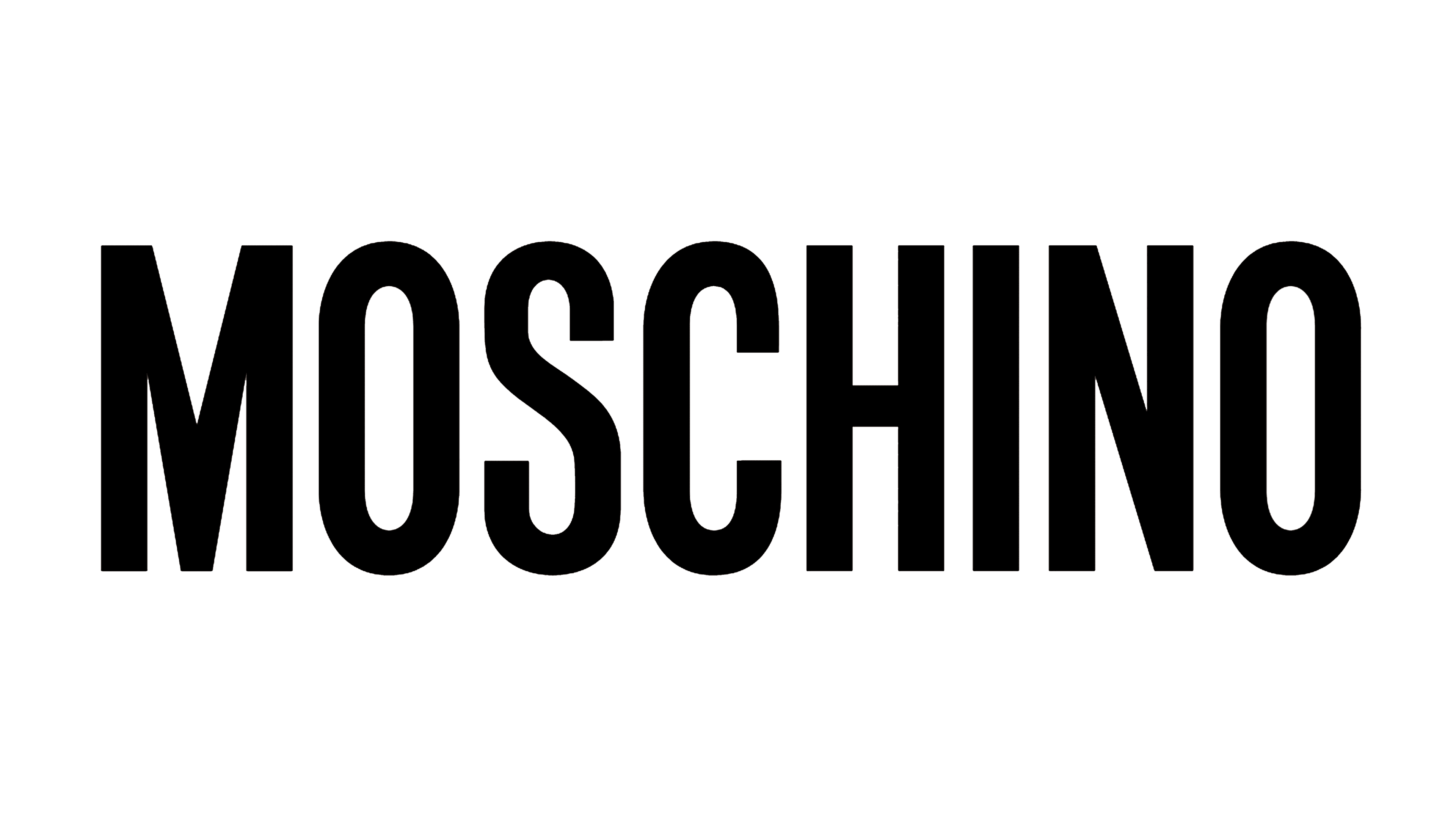 Logo of Moschino, a designer eyewear make found at Dynamic Vision Optometrists.