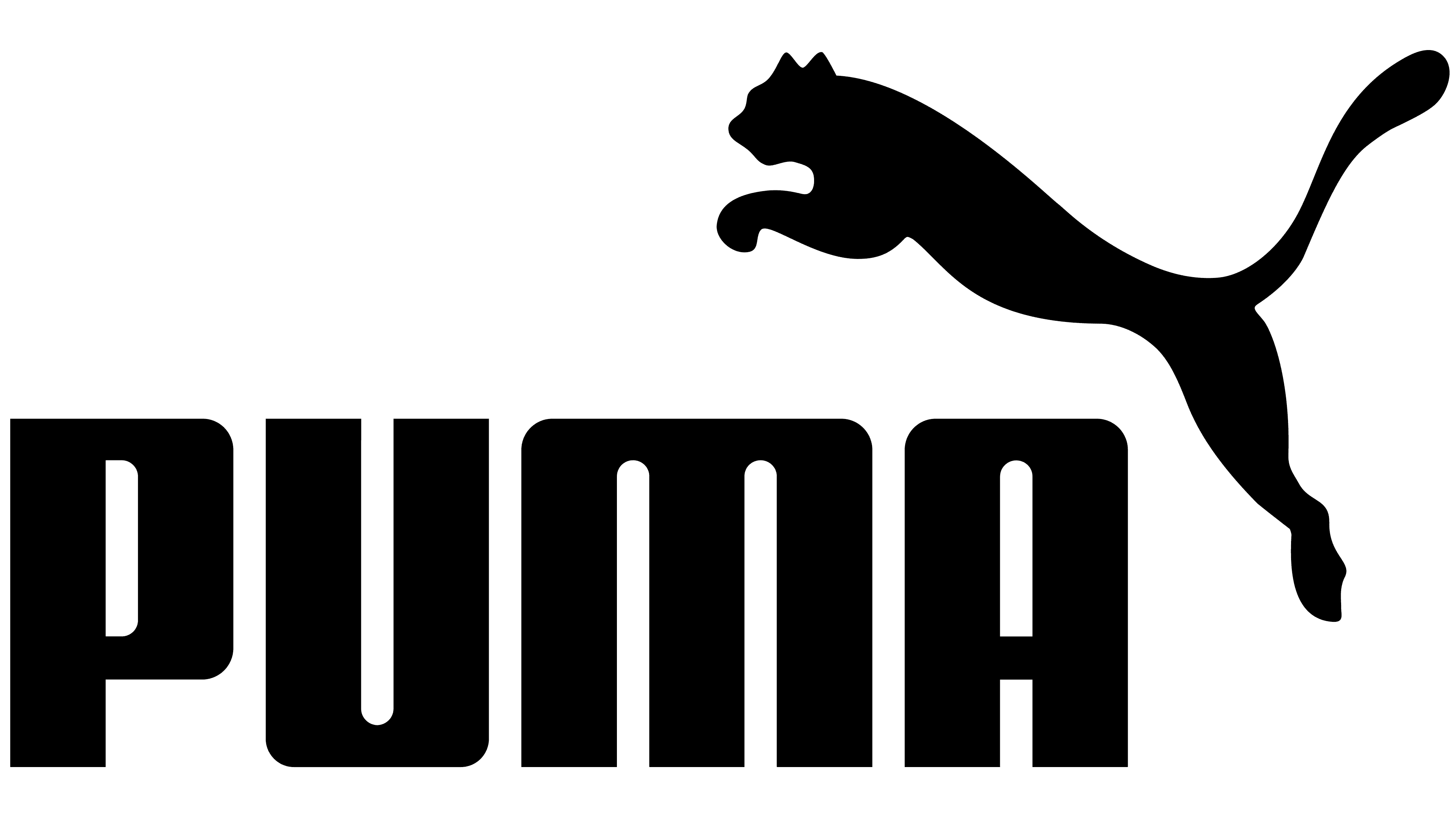 Logo of Puma, one of the luxury eyewear brands sold by Dynamic Vision Optometrists