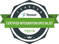 Yeastar certified integration specialist badge