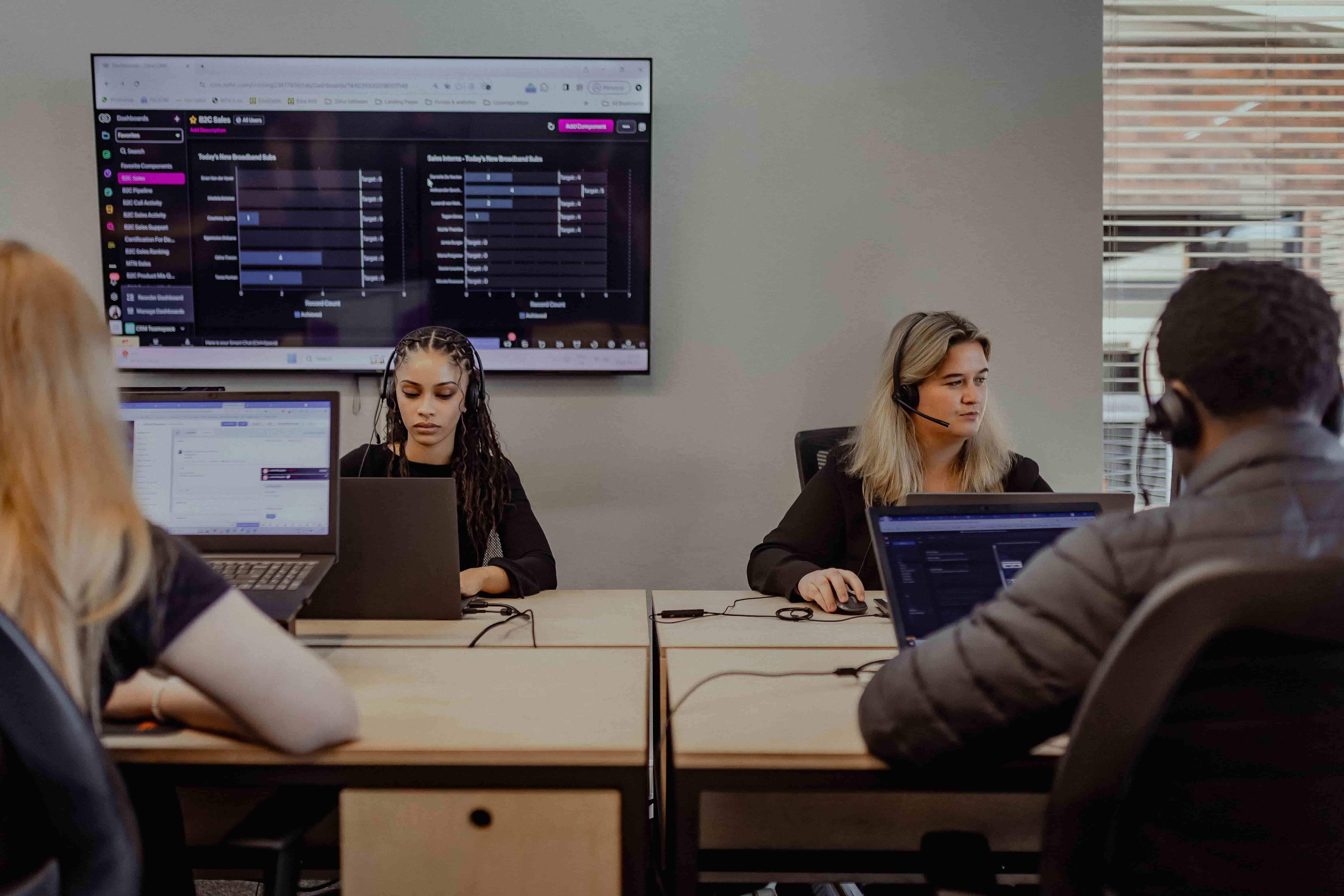 A DSL Telecom PBX technicians proactively monitoring PBX systems