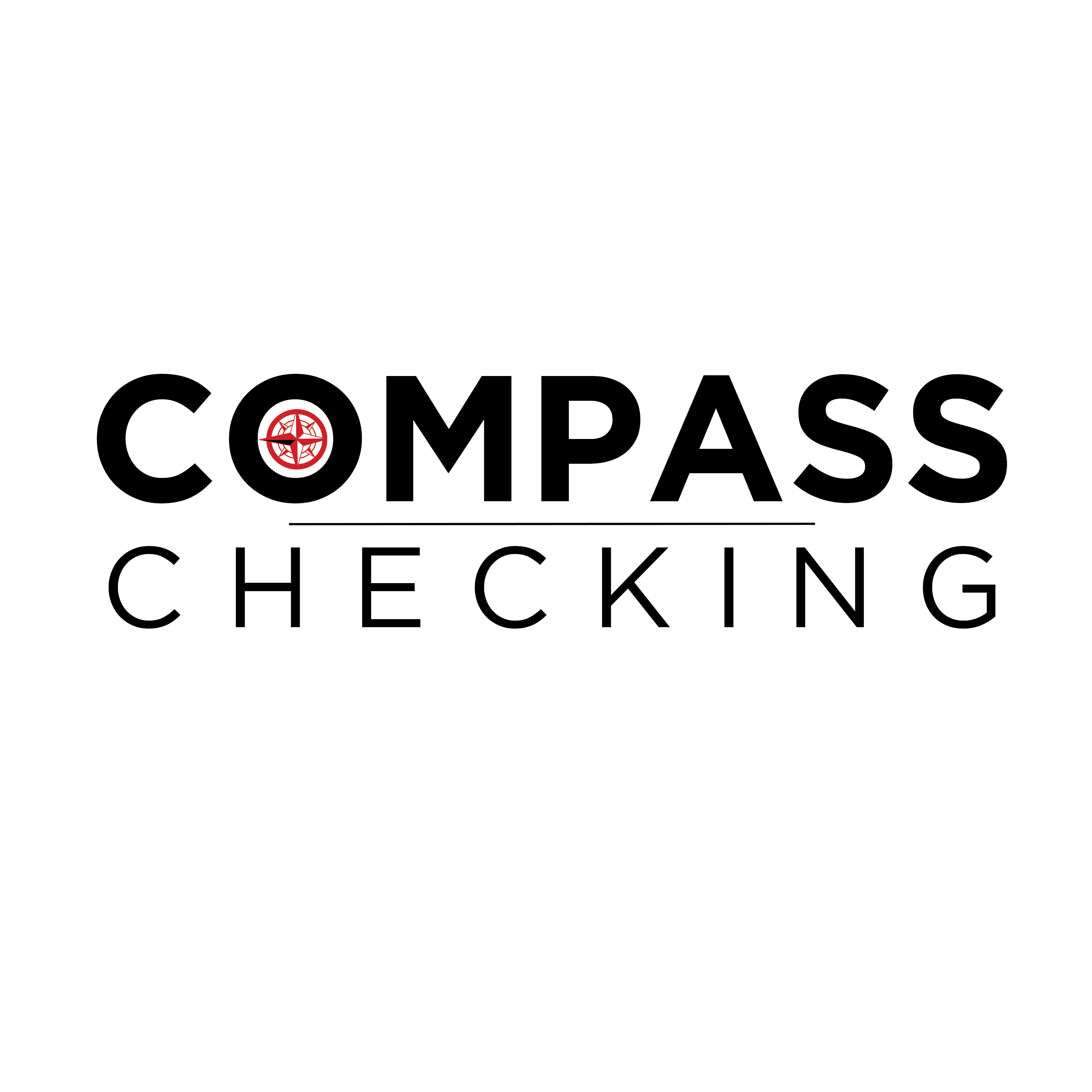 Compass checking logo